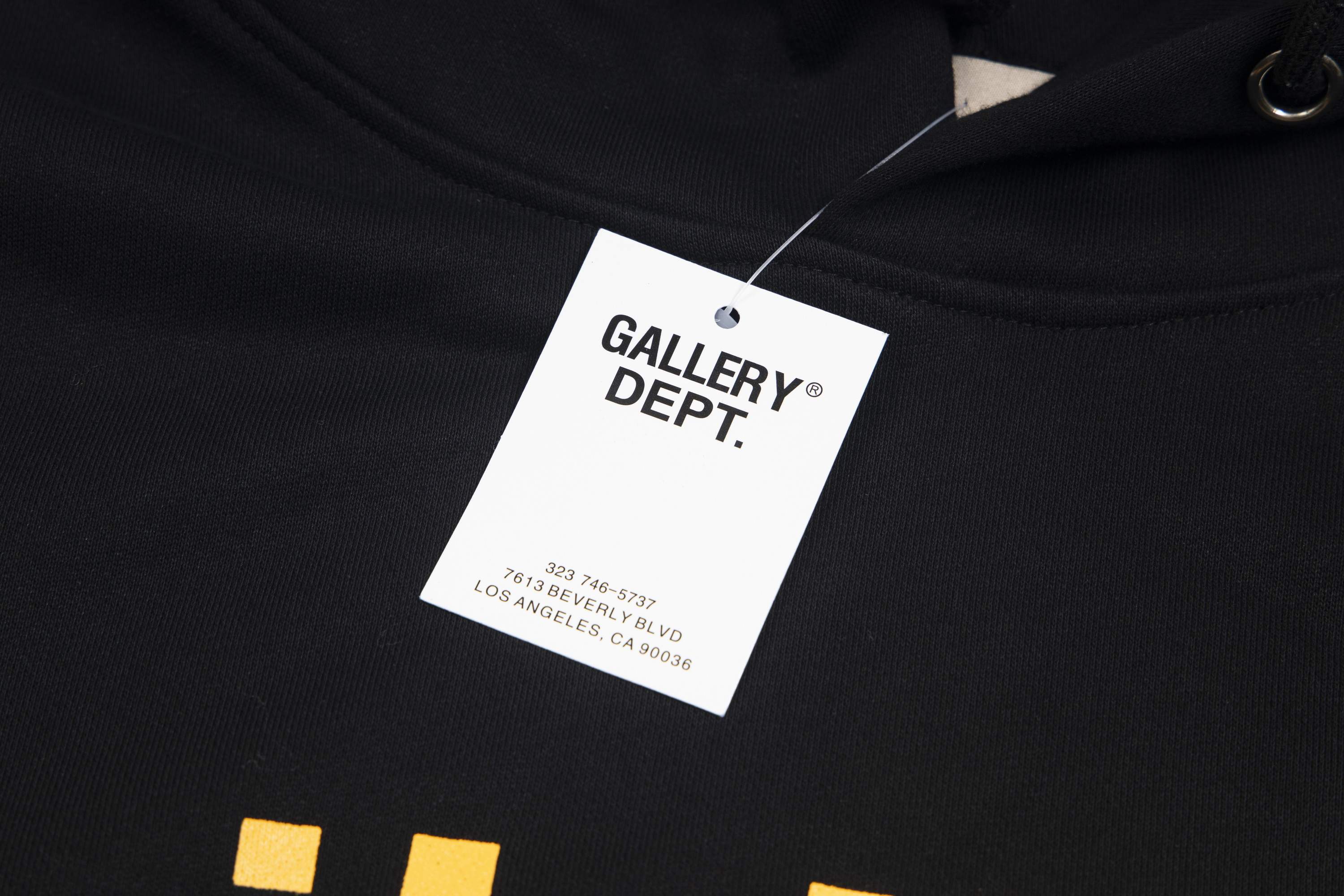 GALLERY DEPT New Hooded Sweatshirt G405