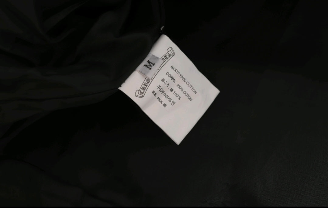 Chrome-Hearts Black White Street Style Baseball Coat 0002