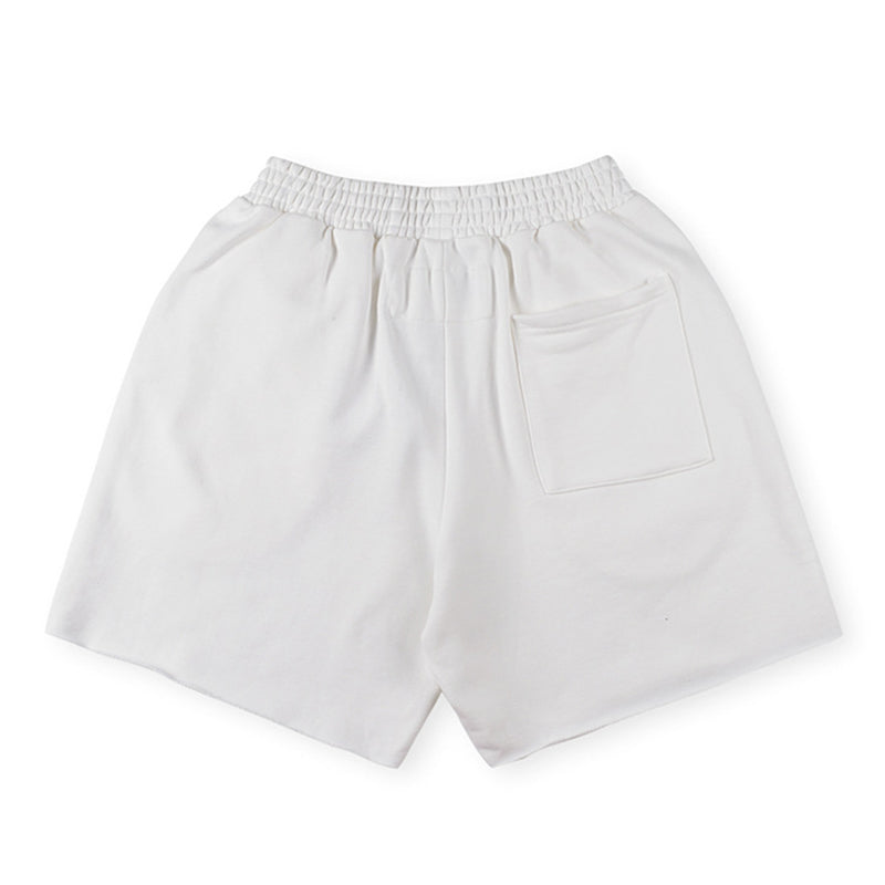 Sp5der OG Web V2 Sweatshort White