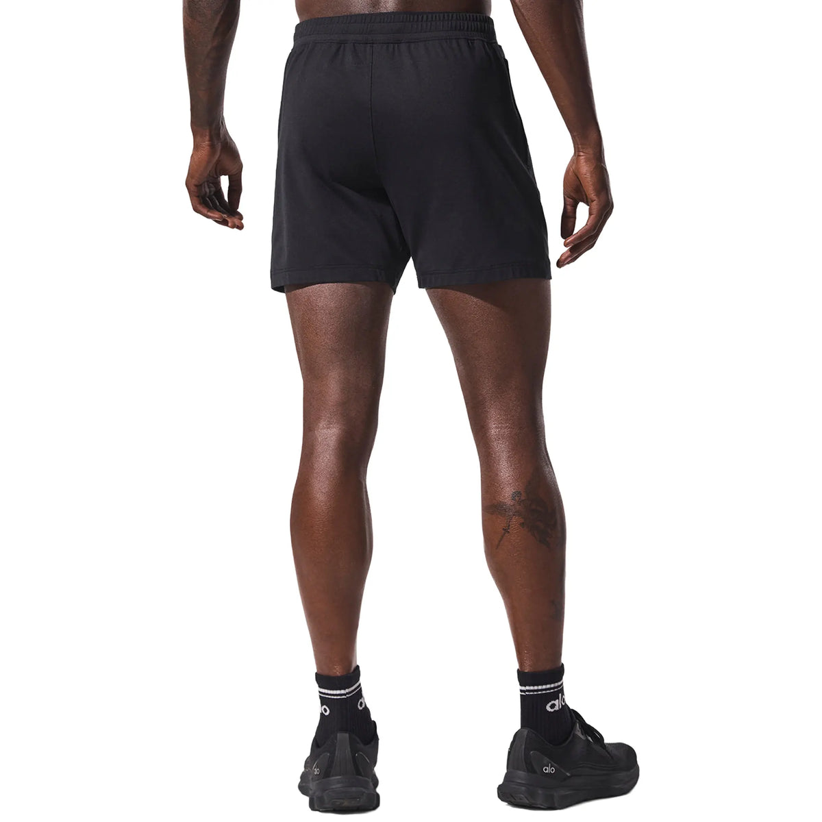 Alo Yoga 7inch Conquer React Performance Black Shorts