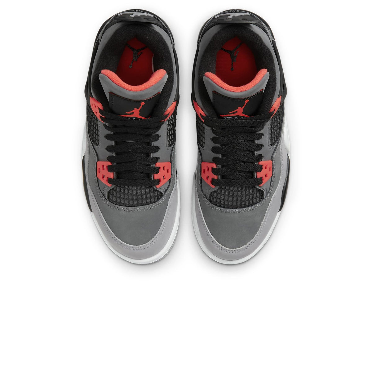 Air Jordan 4 Retro Infrared (GS) Sneakers - Grey