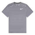 Nike Dri-FIT 1.0 Grey Miler Running T-Shirt