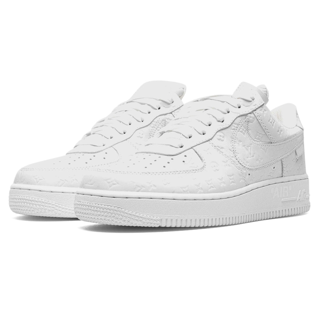 Louis Vuitton x Nike Air Force 1 Low White Sneakers