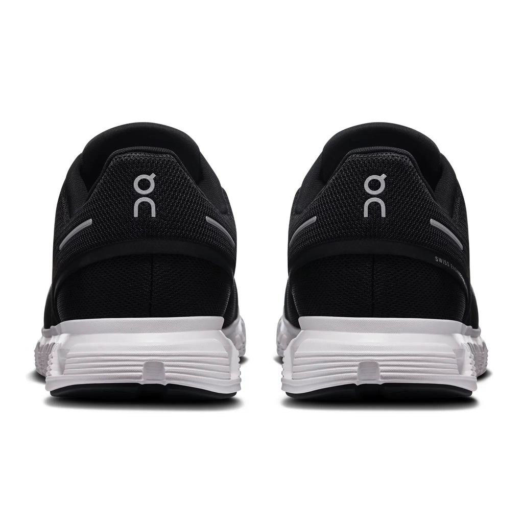 On Running Cloud 6 Black White - Women's Athletic Shoes