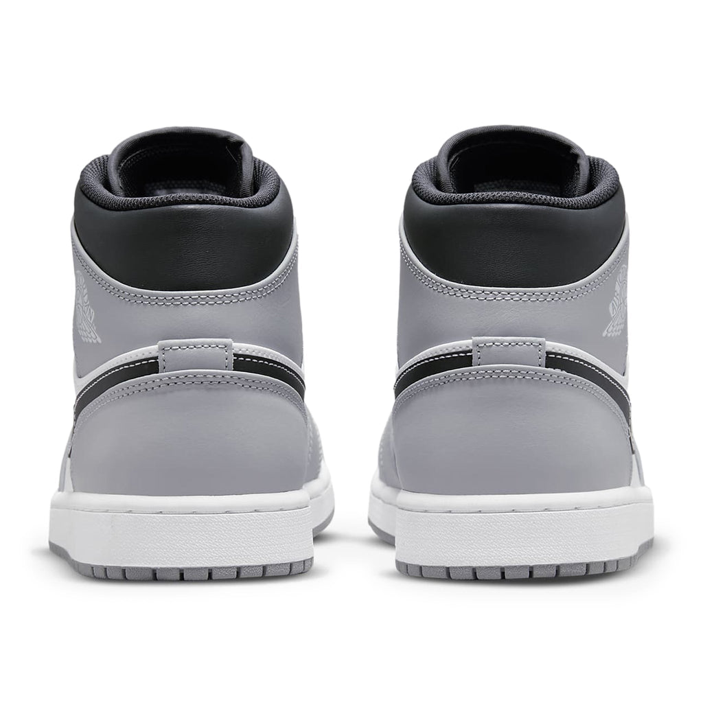 Air Jordan 1 Mid Light Smoke Grey Anthracite Sneakers