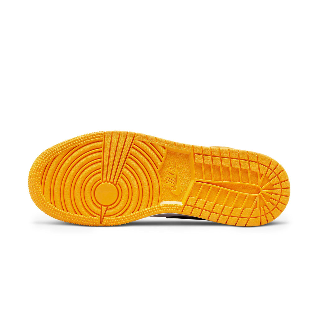 Air Jordan 1 Mid Taxi (GS) Sneakers - Yellow