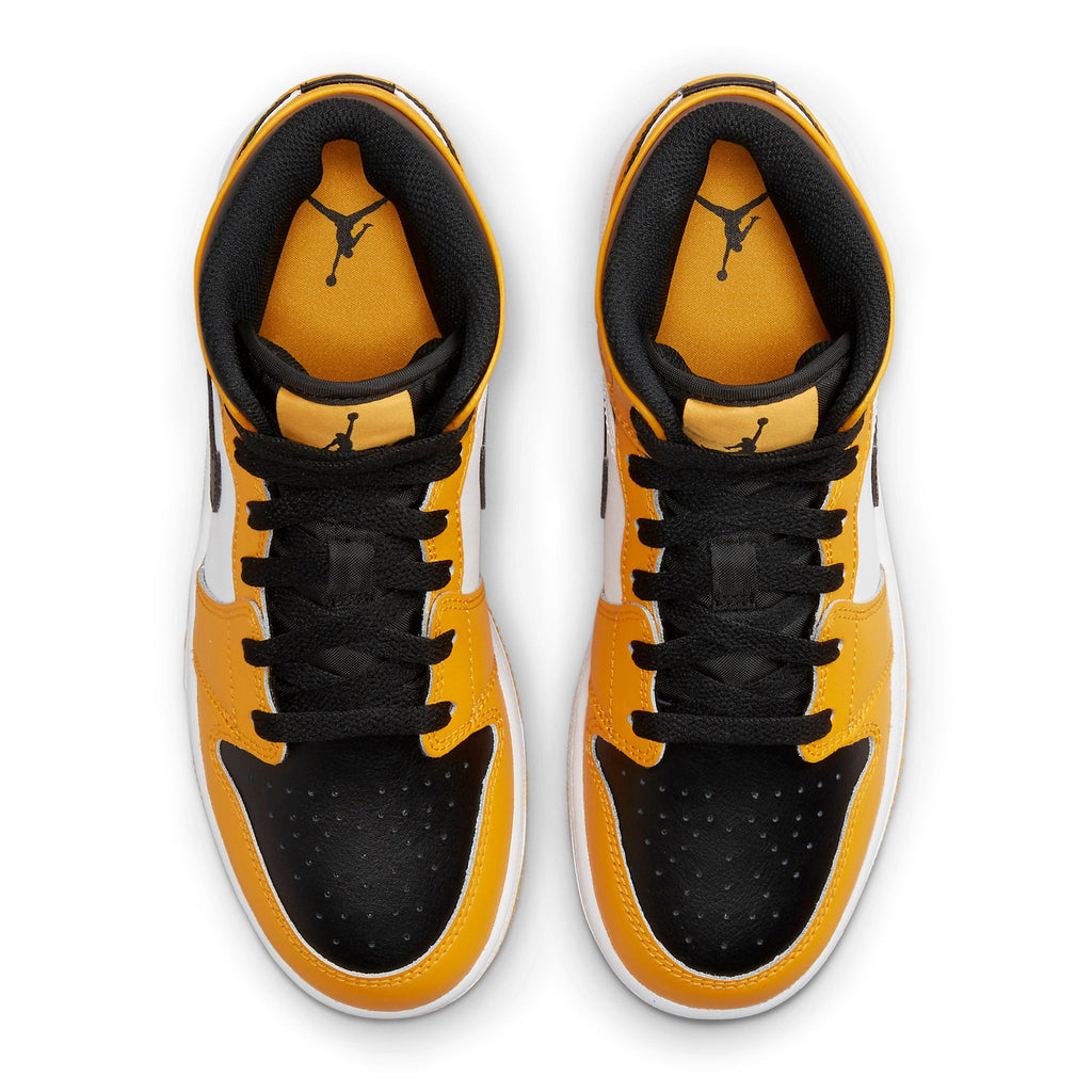 Air Jordan 1 Mid Taxi (GS) Sneakers - Yellow
