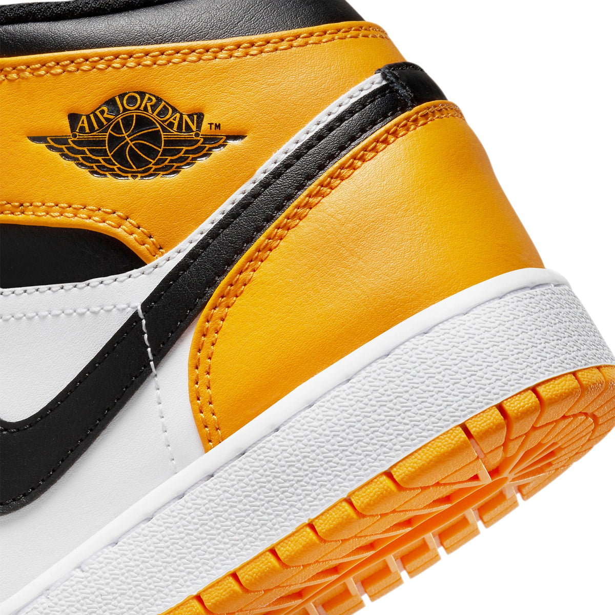 Air Jordan 1 Mid Taxi (GS) Sneakers - Yellow