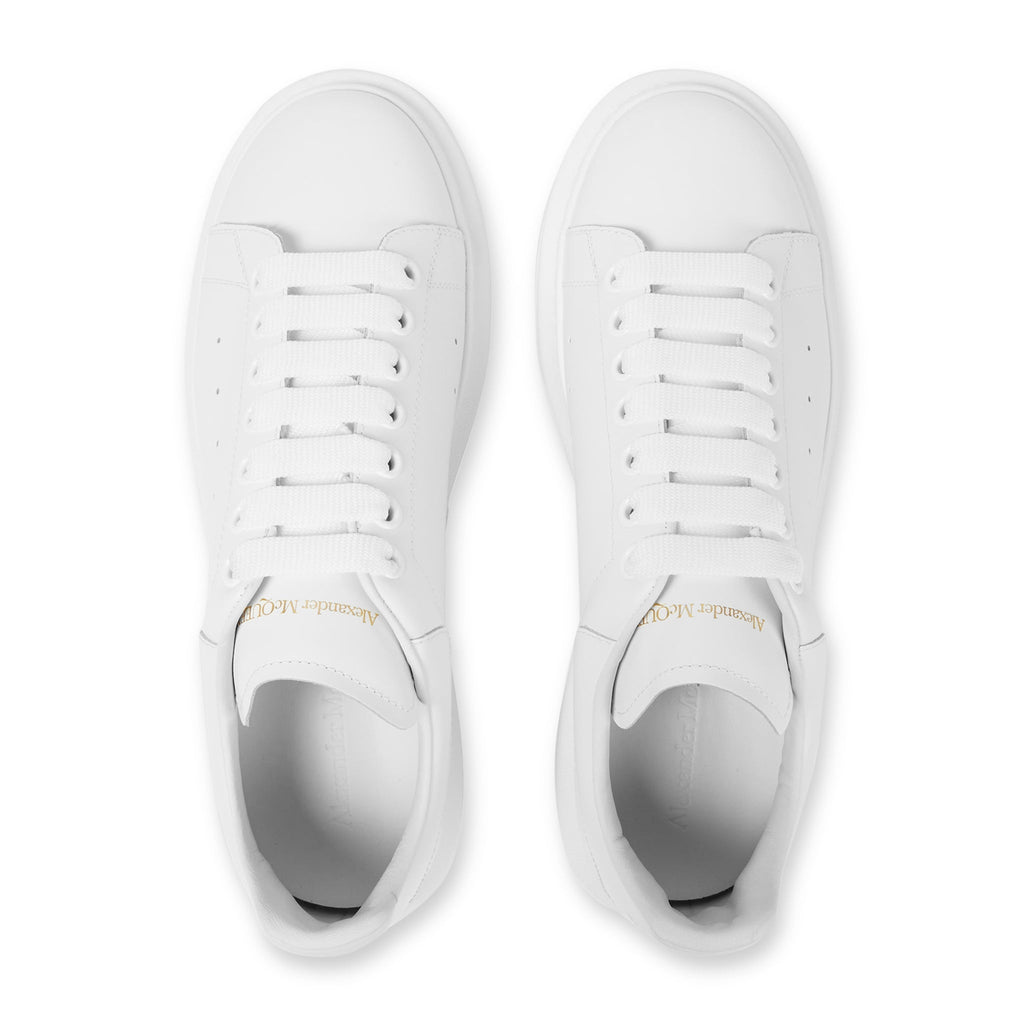Alexander Mcqueen Raised Sole White Sneaker - Women's