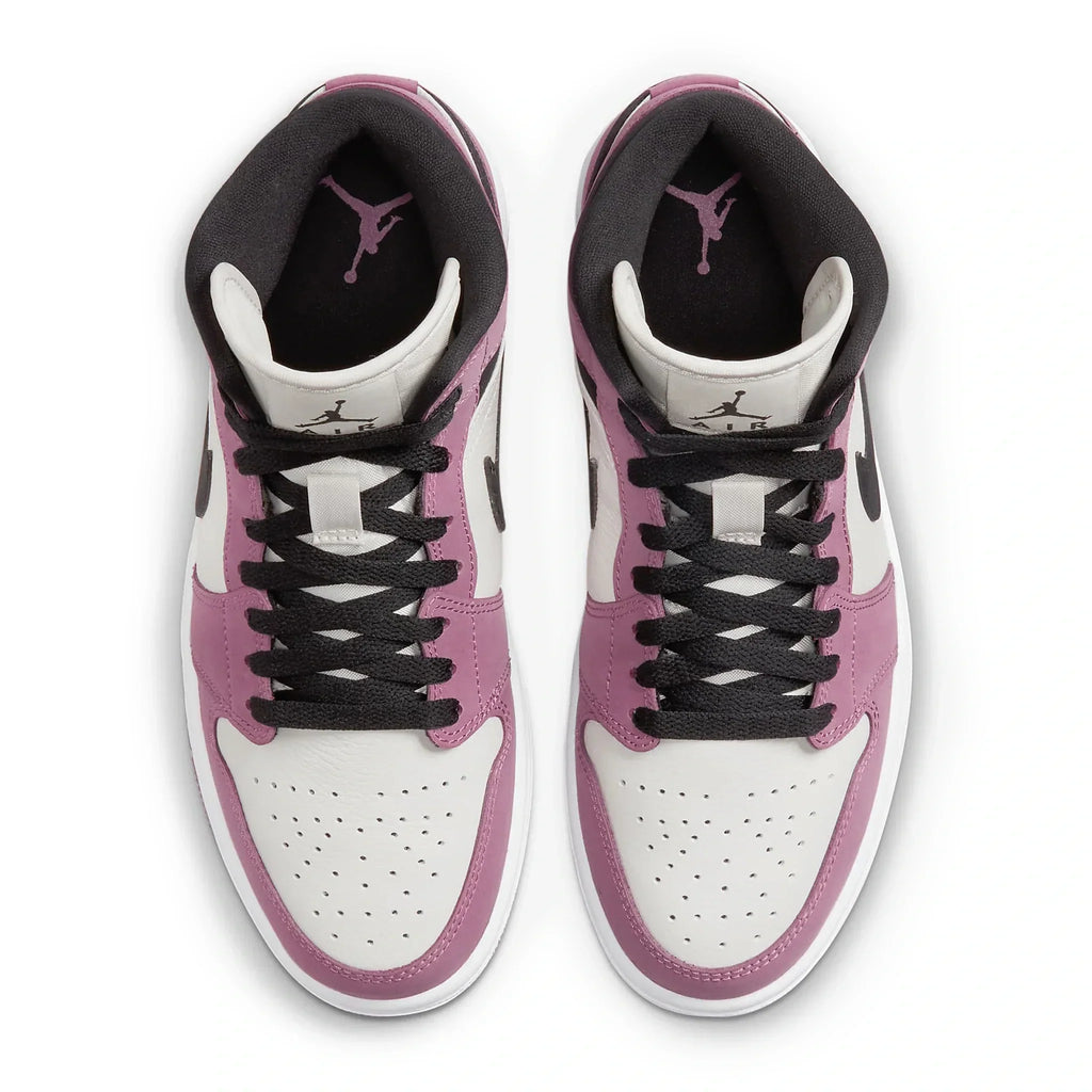 Air Jordan 1 Mid SE Berry Pink - Women's Sneakers